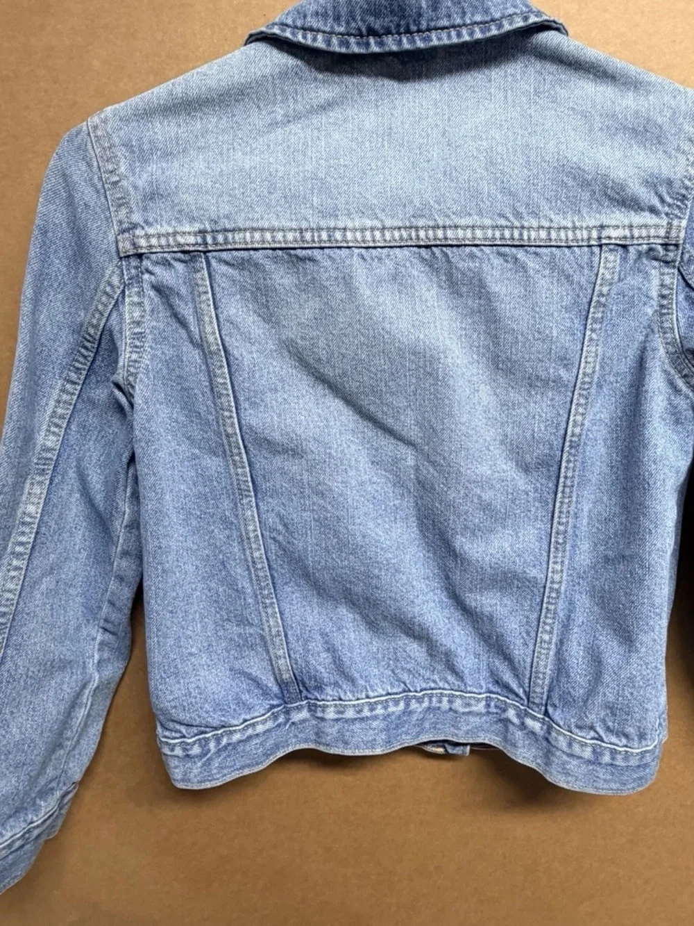 GAP Kids Washed Blue Denim Jacket
